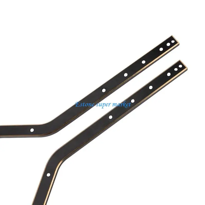 

090B Aluminum Chassis Frame Rails for SCX2424 AXl00005 RC Crawler Car,6.73in Length