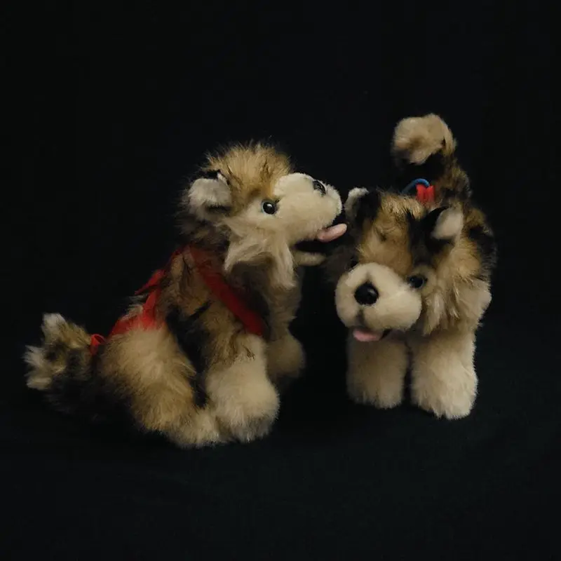 

Simulated Alaskan Malamute Plush Toy Puppy Alaskan Malamute Doll Lifelike Animals Simulation Stuffed Doll Kawaii Toy Gifts