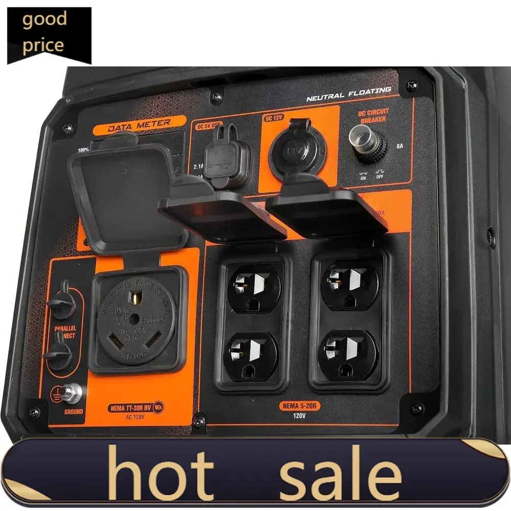 

Activity price PopularPortable 4800-Watt RV Inverter Generator, Ultra-Quiet and Lightweight