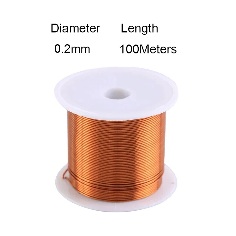1–3 Stück 0,04 mm 0,05 mm 0,06 mm 0,07 mm 0,08 mm–1,3 mm Kabel Kupferdraht Magnetdraht emaillierter Kupferwicklungsdraht Spule Kupferdraht
