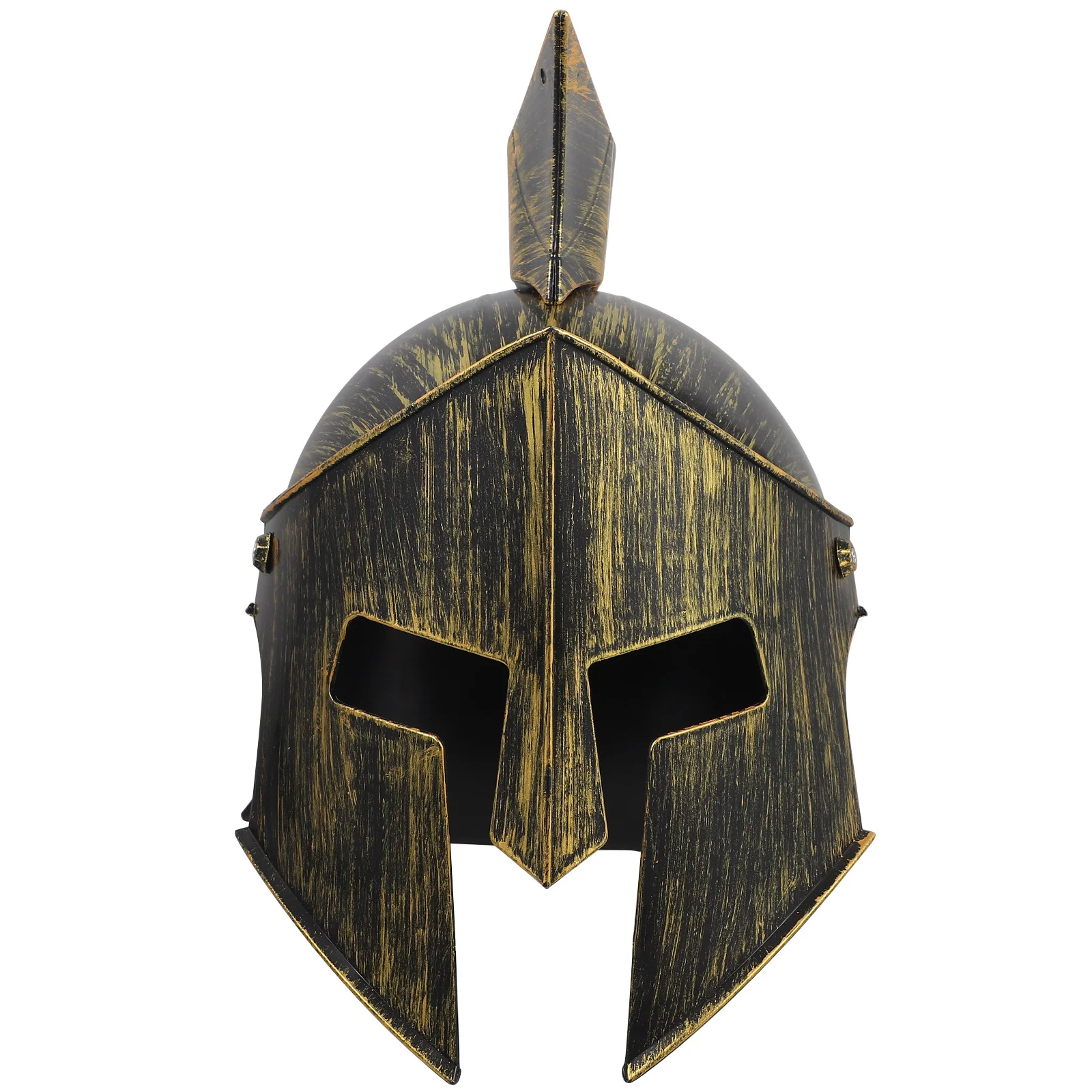 Fantasia de soldado romano masculino, cosplay medieval, acessório de carnaval, chapéu de guerreiro grego, acessório de festa