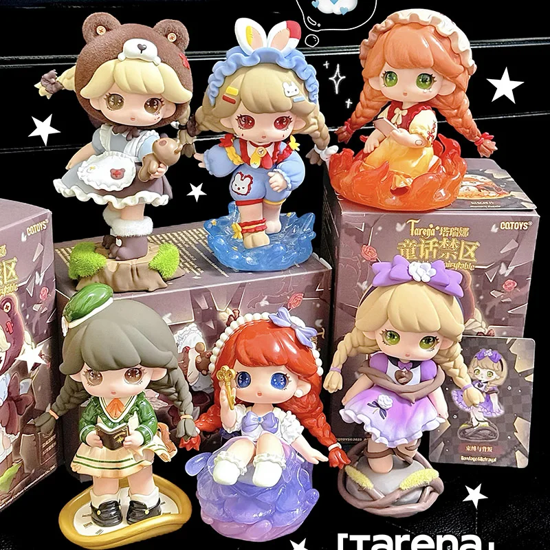 

Cqtoys Tarena Blind Box Fairy Tale Forbidden Zone Series Action Figure First Generation Mystery Boxes Gift Toy