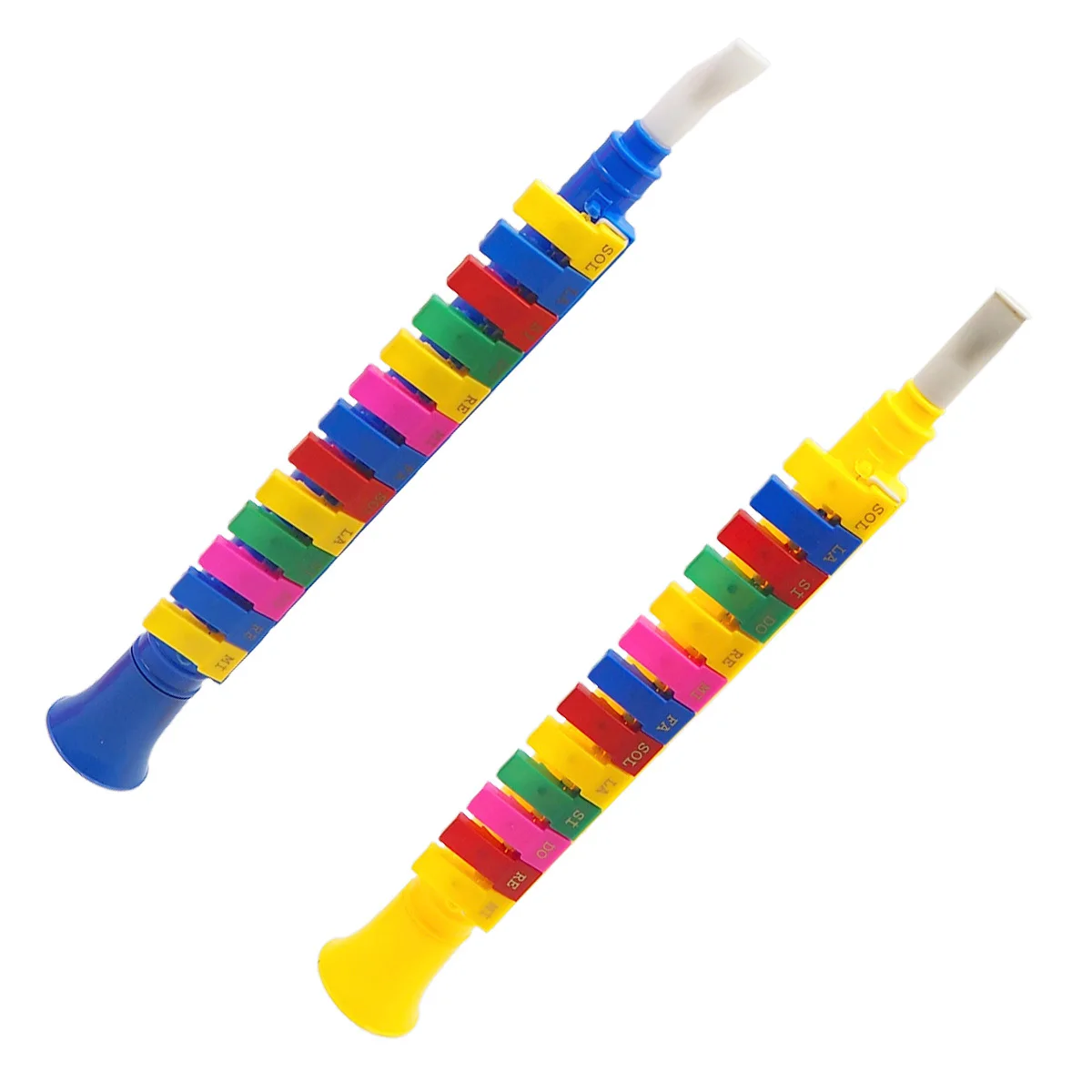 2 pçs melódica instrumento de plástico ferramenta educacional criativa para crianças iniciantes desenvolvimento inteligência mãos no cérebro