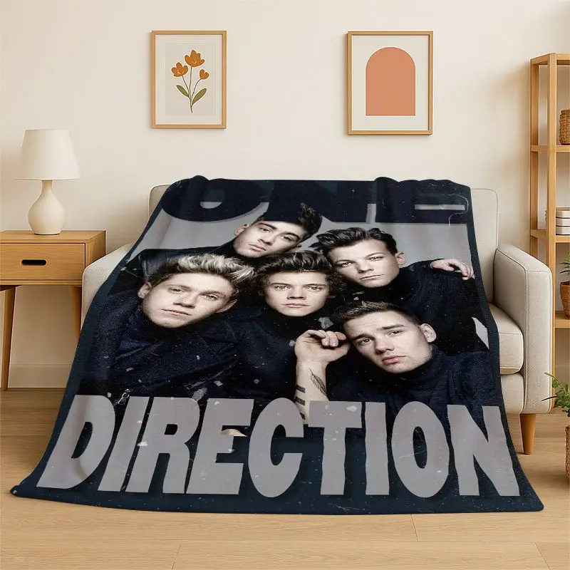 Popular One D-Direction Singer 1D Soft Flannel Throw Blanket,Warm Cozy Blanket for Bed,Couch,Sofa,Bedroom,Living Room,Travel