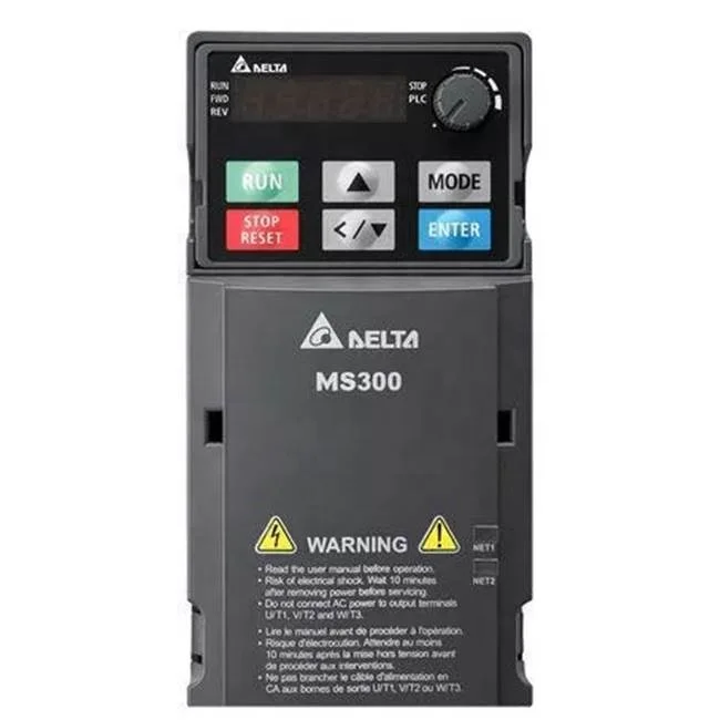 

Delta MS300 series VFD VFD13AMS43ANSAA 460V 5500W 5.5KW 3-Phase Variable Frequency Drive