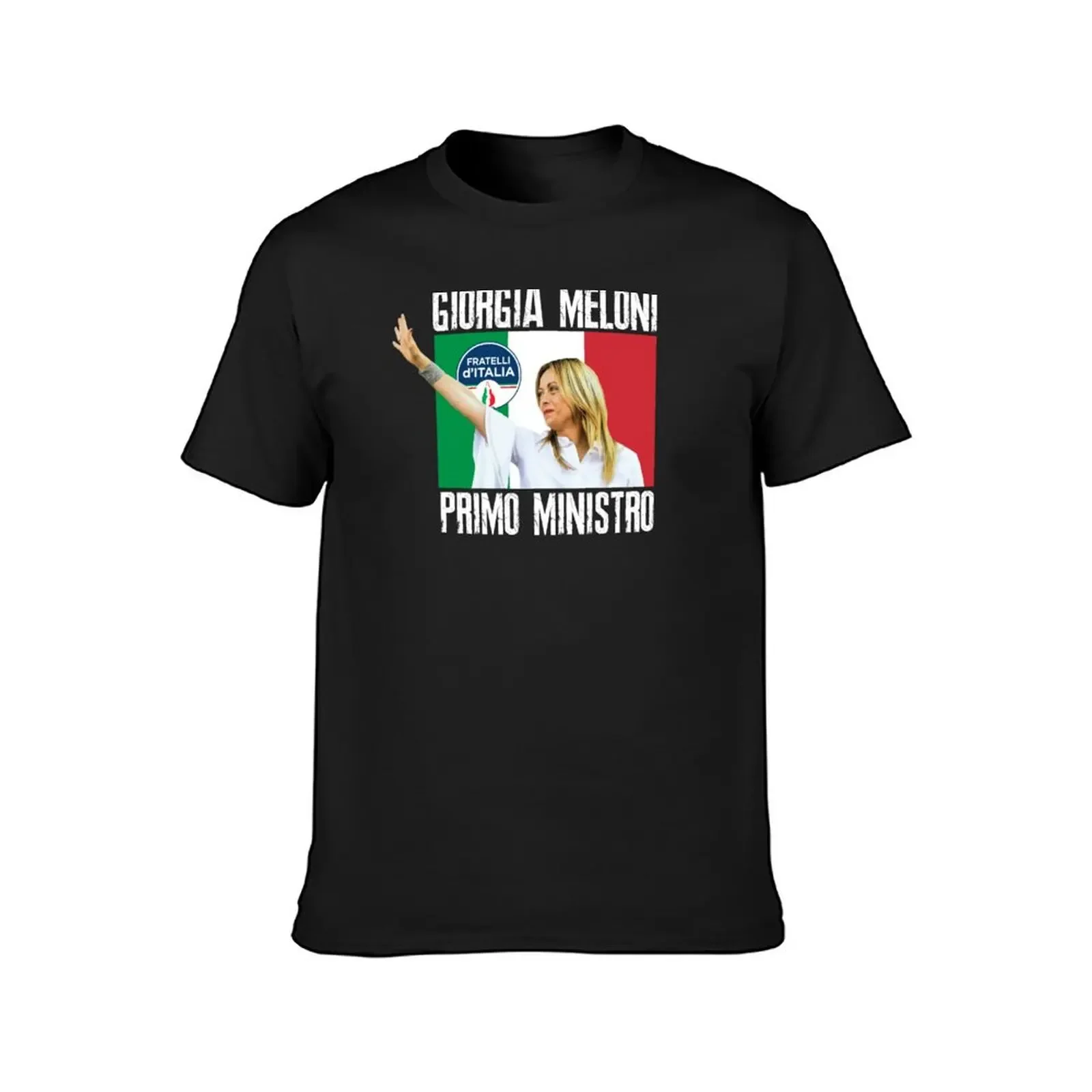 Giorgia Meloni for Italy Prime Minister T-Shirt sports fans graphic shirts cute clothes t shirt men 100℅ cotton