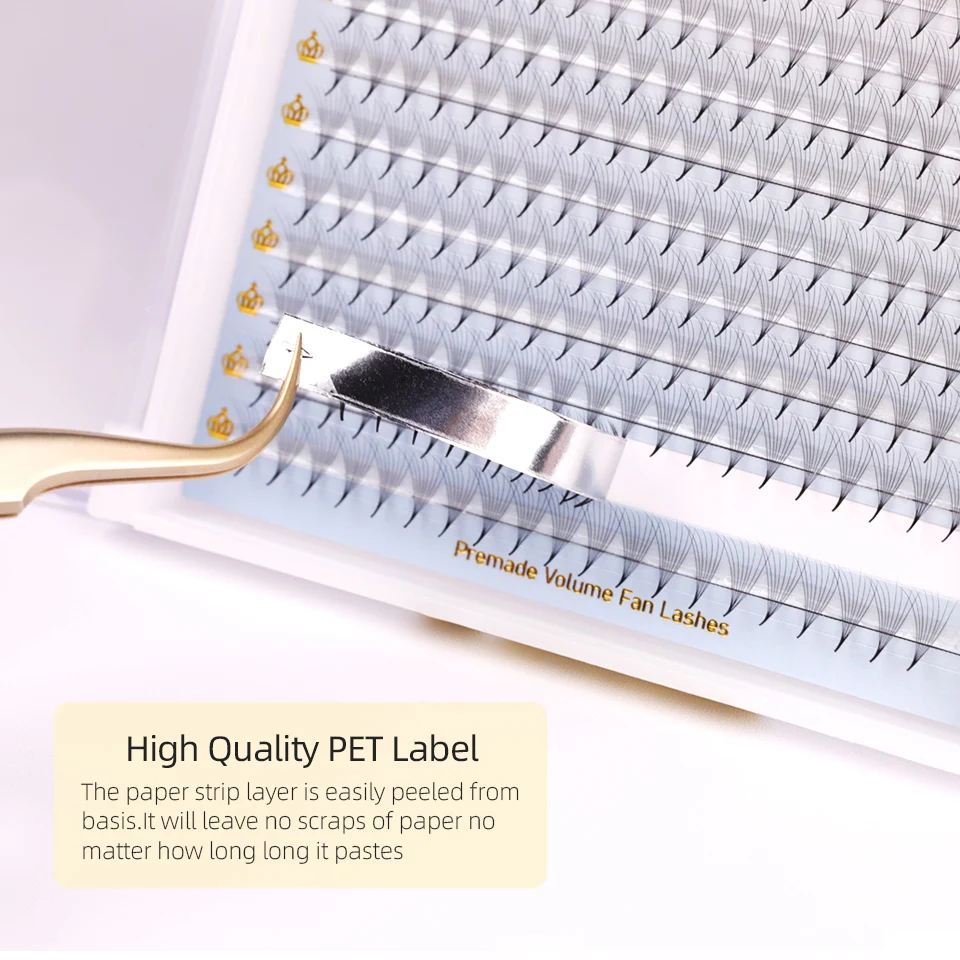 래시프로스쿨 프리메이드 볼륨 선풍기, 5D, 6D, 8D, 10D, 포인티베이스, 개별 속눈썹, 얇은 스템, 프리메이드 러시안 볼륨 선풍기 속눈썹 익스텐션