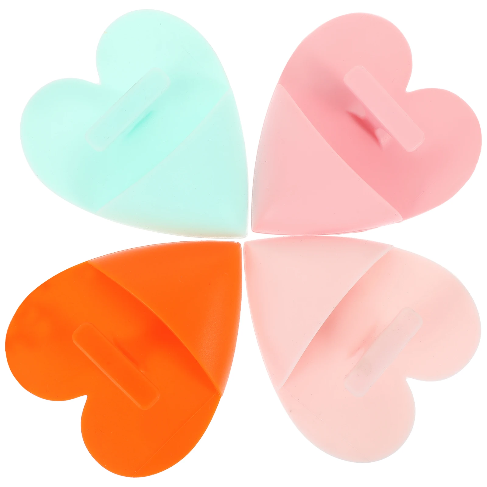 

4 Pcs Cleansing Brush Silicone Gel Deep Facial Cleansing Brush Skin Care Tool Portable