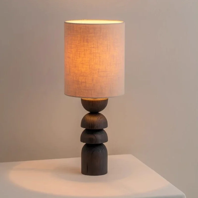 

SANDYHA Stylish Retro Japanese Solid Wood Floor Lamp with Fabric Shade Perfect for Home Study Living Room and Bedroom Lighting