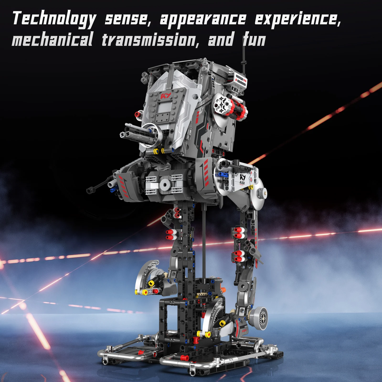 

War Robot MOC Model Assembly Toy Building Blocks Mech Toy Educational Toy Creative Decorative Ornament Kids Birthday Toy Gift