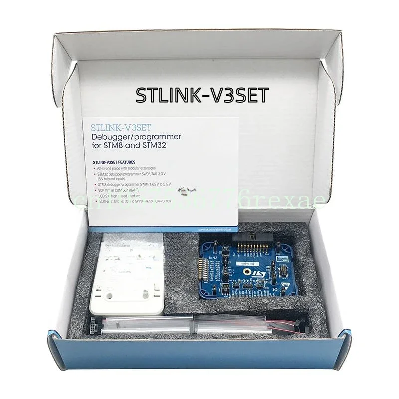 

For 1 PCs X STLINK-V3SET Processor Based STM8S STM32 Programmer 5V USB 2.0 JTAG DFU Authentic Not Clone St Link V3
