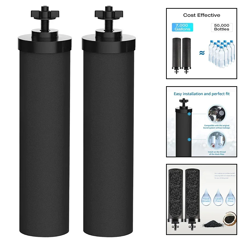 Outdoor Adventures Activated Carbon Activated Carbon 000 Gallons Filters Up To 6 Improves Water For Clean Drinking Water