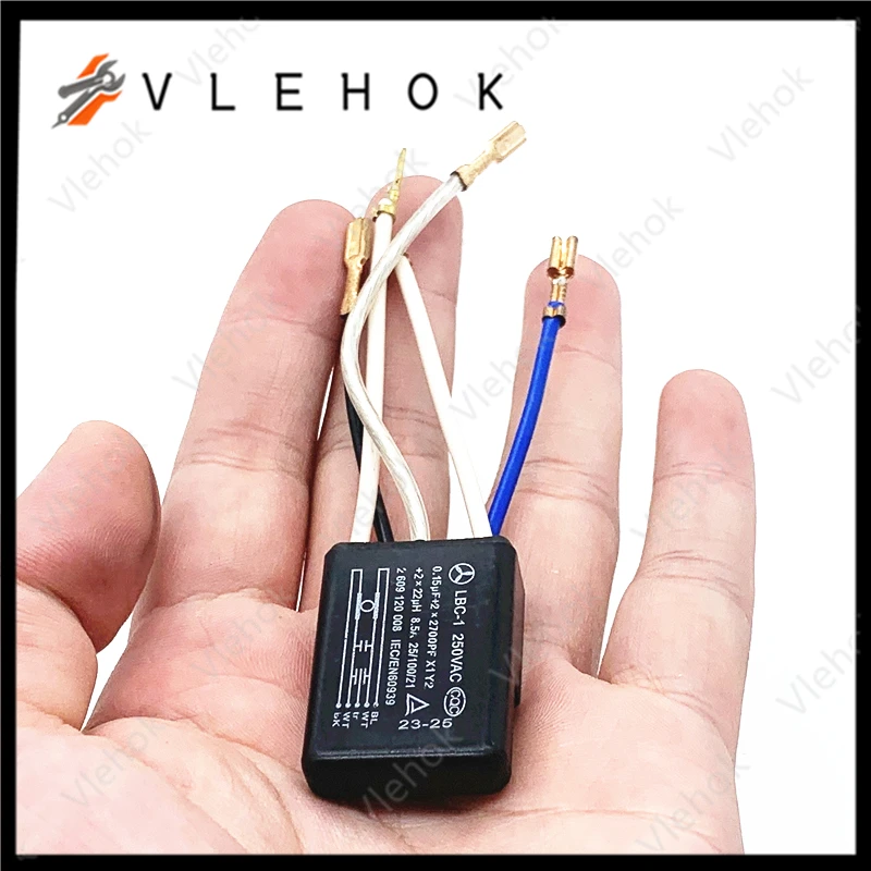 Suppression Filter for BOSCH GWS8-100C GWS780C GWS850CE GWS8-100CE GWS8-125C GES8-125CE GWS8-115C GEX150TURBO GWS850C PWS2000