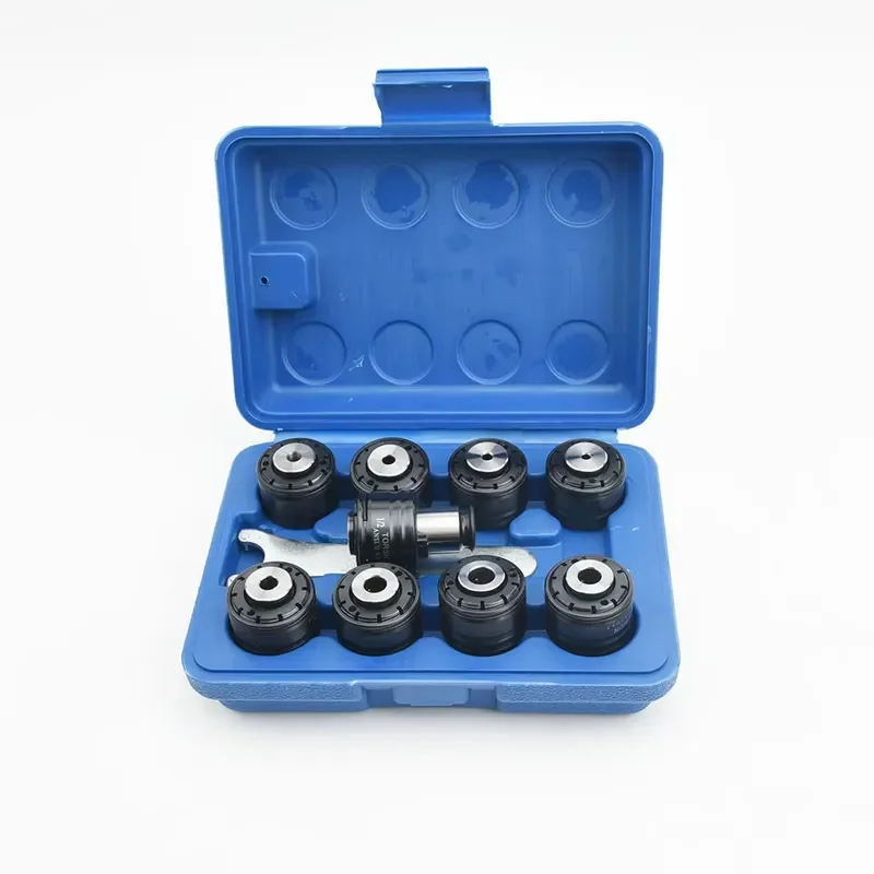 YOUSAILING 9PCS Set GT12 Imperial ANSI Tapping Collects Taps Chucks