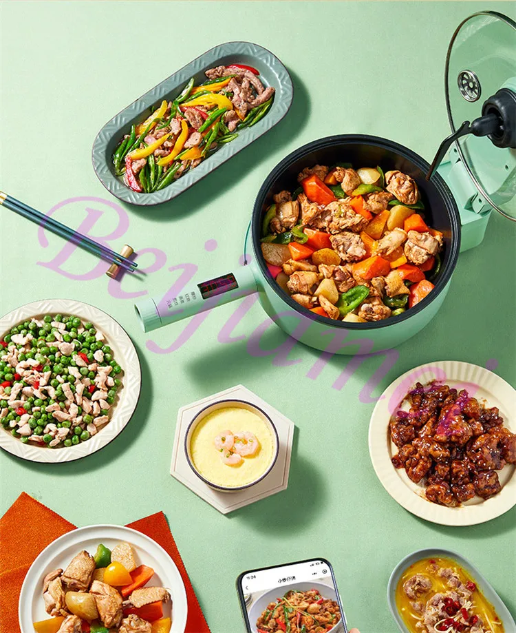 Automatische kookmachine Thuis Elektrisch Intelligente robot Koken Frituren Gebakken rijstpot Multifunctioneel