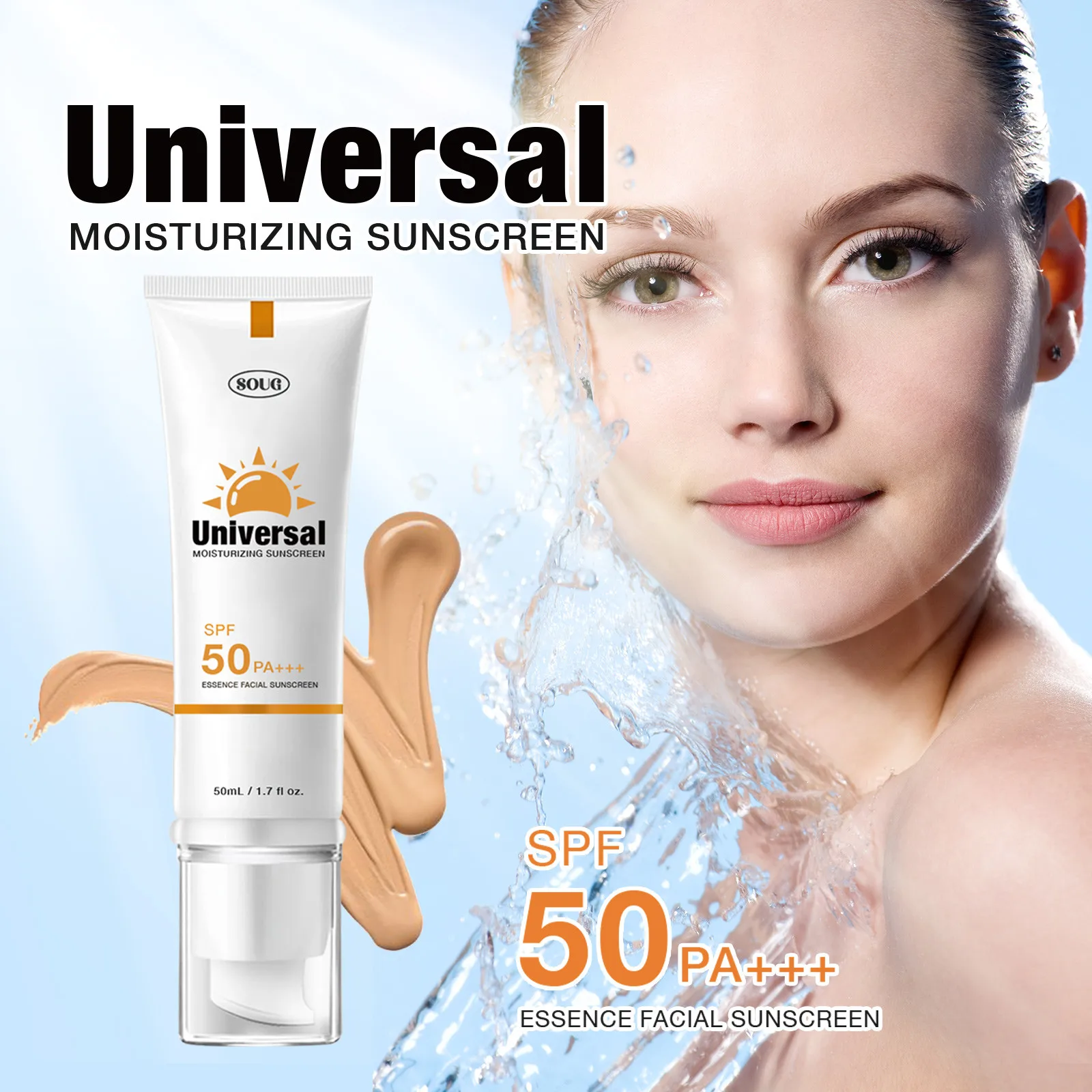 

Sunscreen Cream SPF 50+ UV Block Isolation Cream Lightweight Protective Anti Oxidant Sun Korea All Skin Type Cosmetics ﻿