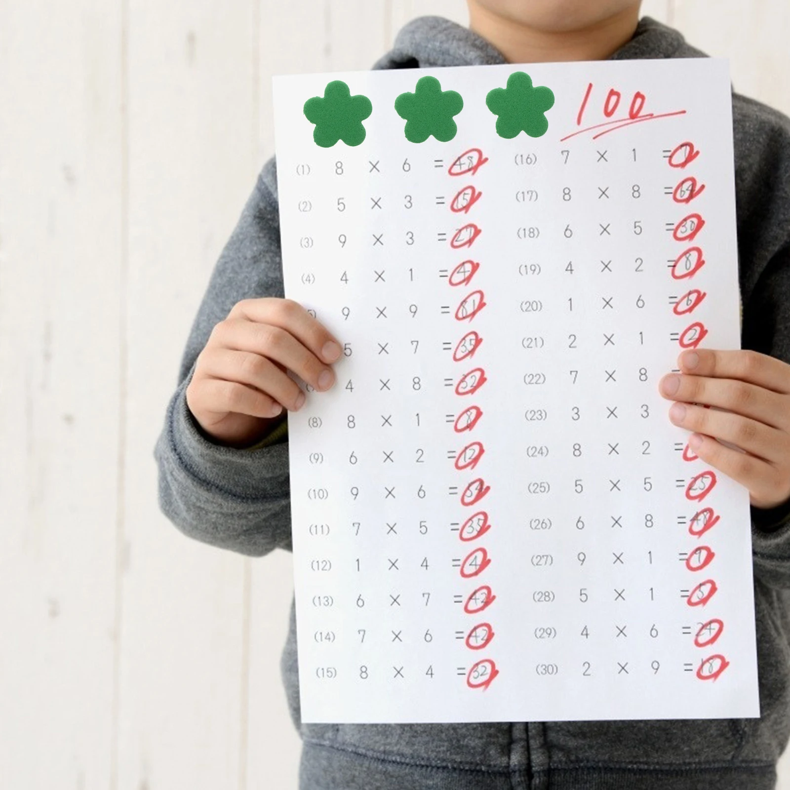 

120 Pcs Reward Stickers for Cartoon Sponge Paper Applique Shape Scrapbooking