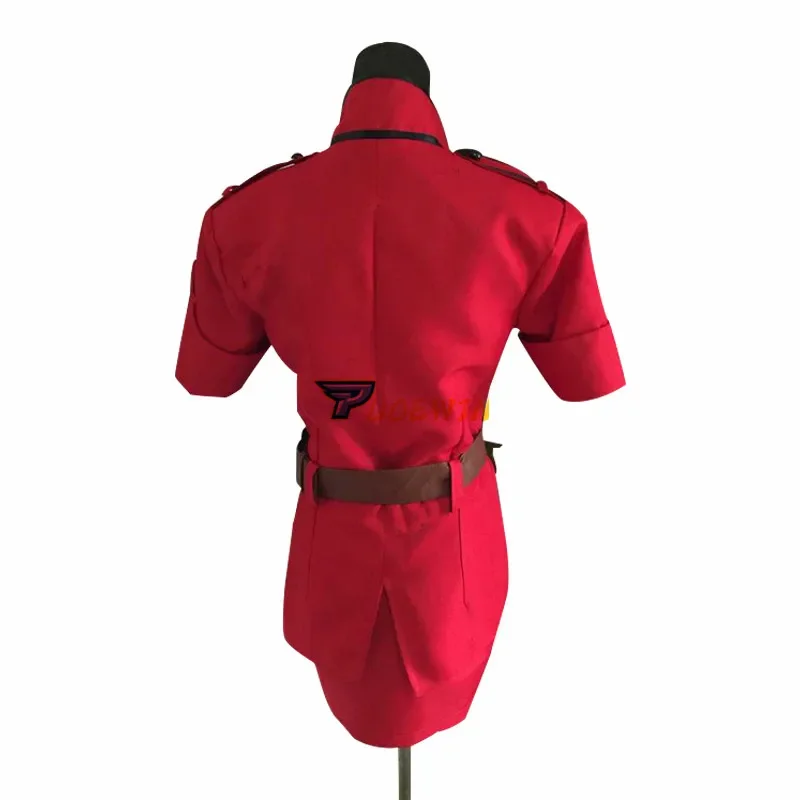 Anime Hellsing Herushingu Seras Victoria Red Cosplay Costume with Socks Custom Made Any Size