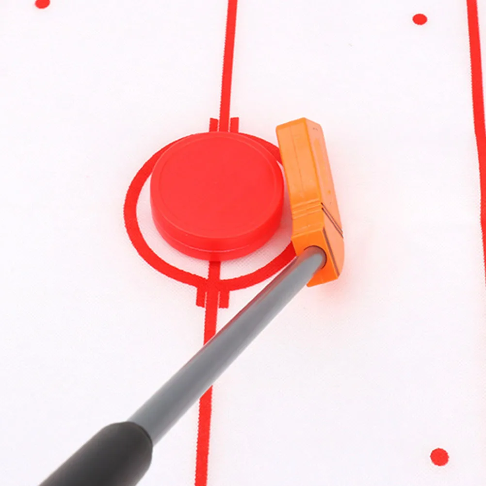 

1Set Ice Hockey Pucks and Paddles Playset Strong Non Deformable Design Ideal for Kids Concentration Skill Building