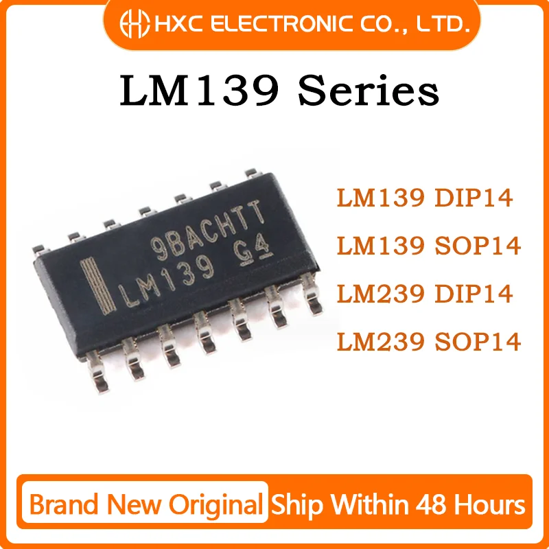 

10PCS LM139 DIP14 LM139 SOP14 LM239 DIP14 LM239 SOP14 100% New Original Linear Comparator