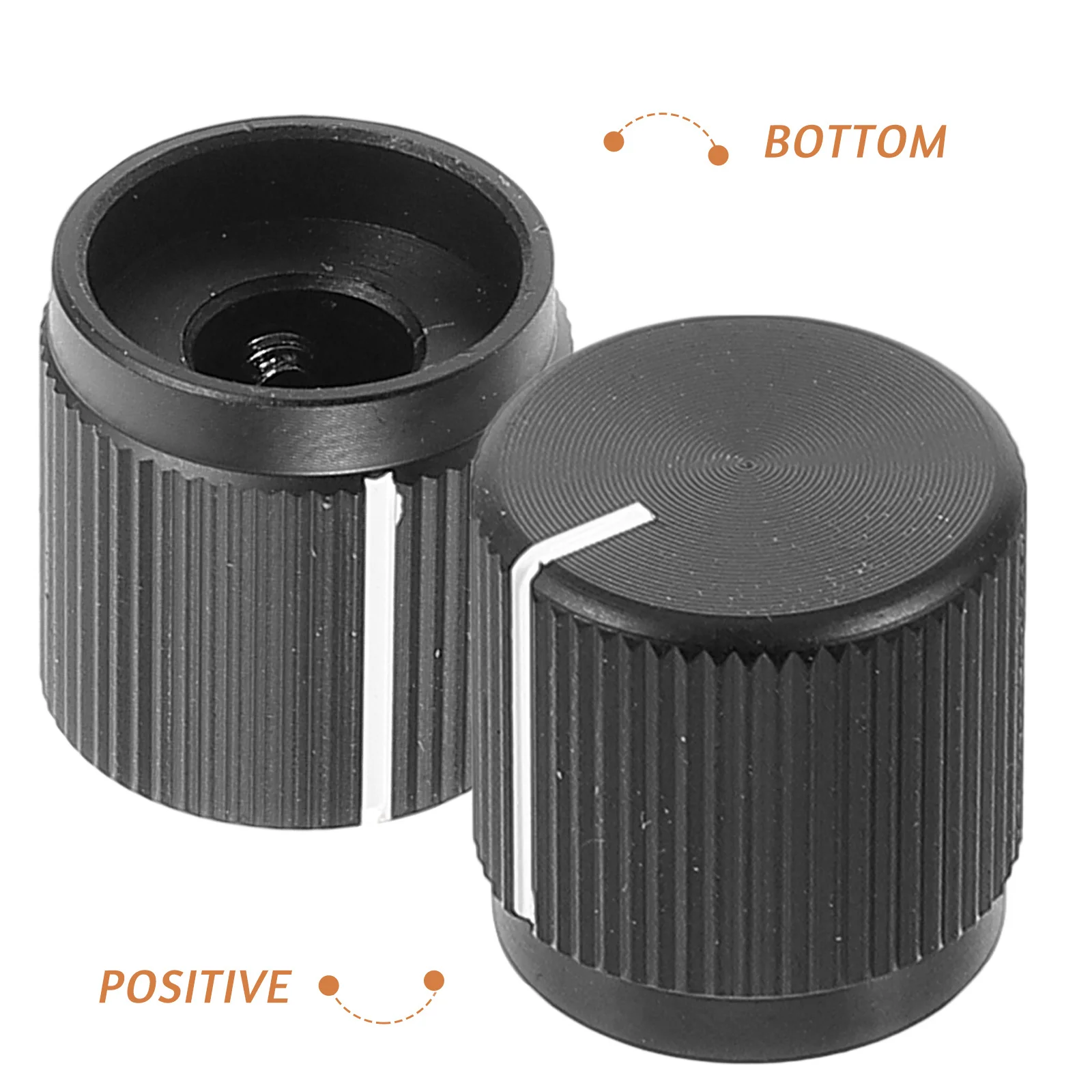 

Bass Volume Knob Tone Control Knobs Potentiometer Aluminum Guitar Fine Workmanship