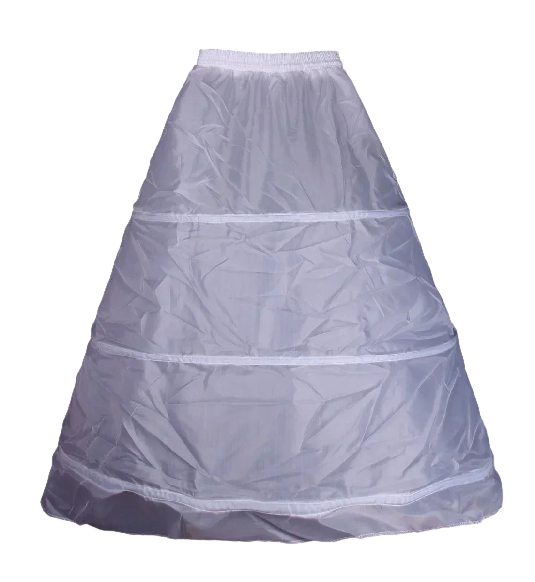 

Women 3 Hoops A-Line Petticoat Drawstring Weddi Brand Cheap Sale Venue Adjustable Waist