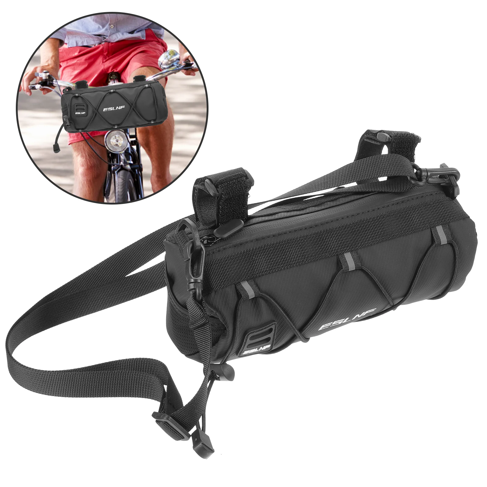 

Bikepacking Bags Large Holder for Professional Handlebar Bicycle Accessories Mountain Basket