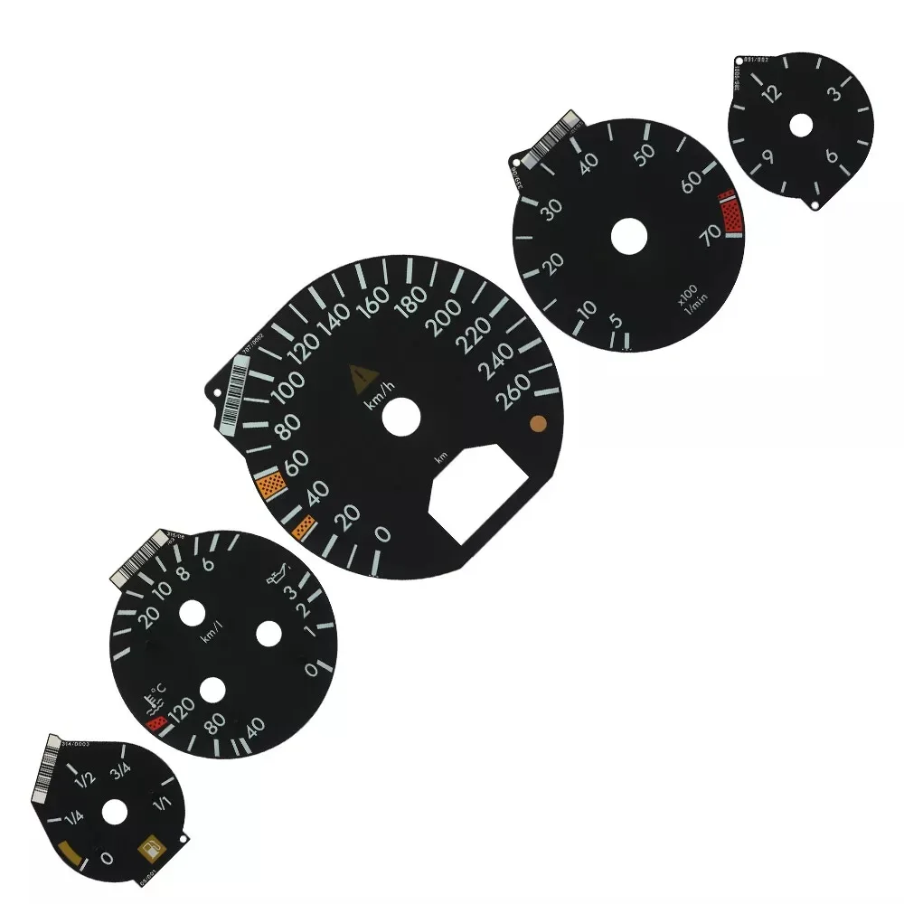 Ein Satz Messgeräte für das Mercedes W140 Instrumentencluster, Autoteile und Zubehör – Detail 6