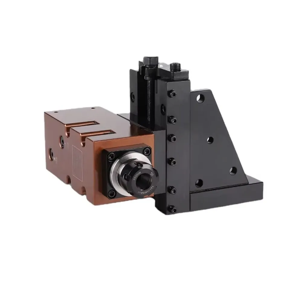 80 Single-Axis Turn-Mill Compound Power Head CNC Lathe Spindle for Cutting Boring Drilling Tapping Chamfering