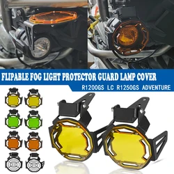 R1200GS Motorcycle Accessories For BMW R 1200 GS R1200 GS R 1200GS Flipable Fog Lamp Light Cover Guard Grill Grille Protector