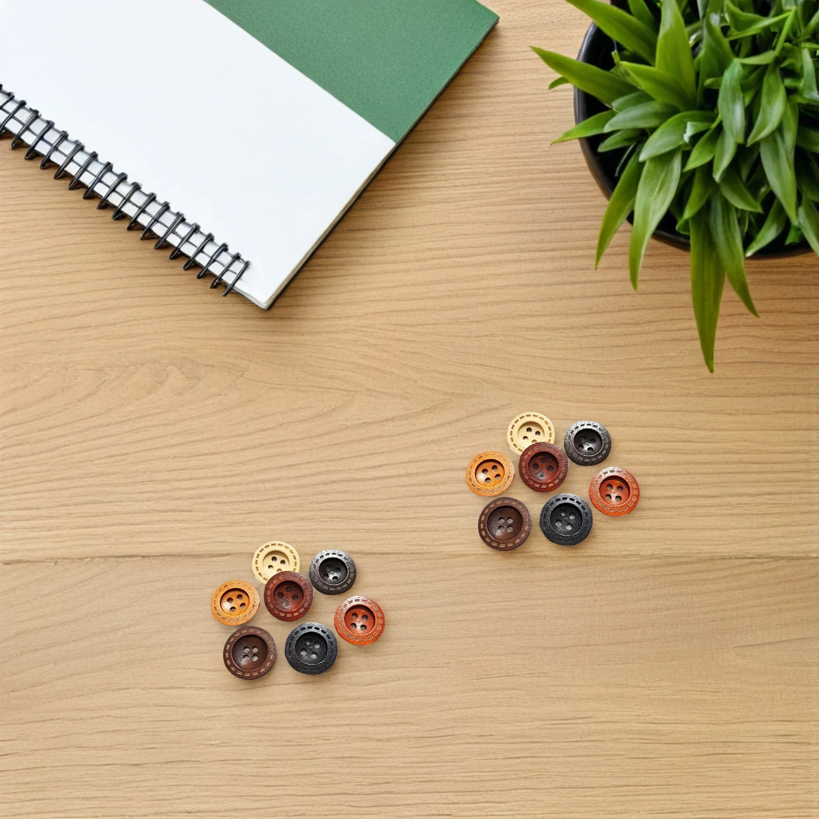 40 قطعة دبابيس ضغط الخشب خمر الزخرفية الإبهام المسامير شقة رئيس زر ترصيع للوحات الفلين نشرة الجدران لوحات مذكرة #4