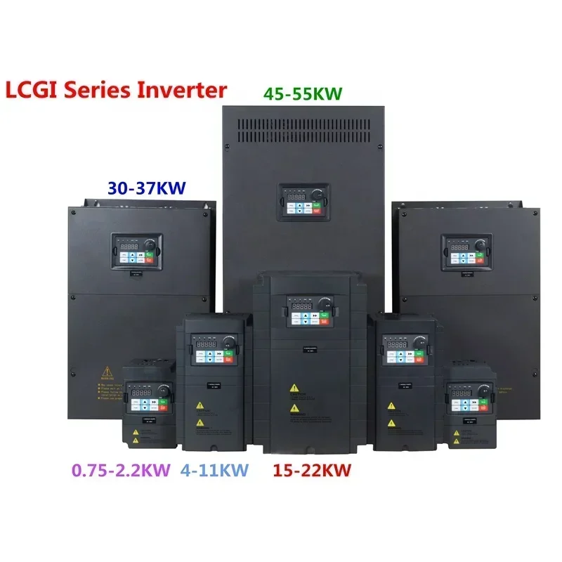 AC Motor Drive Frequency Inverter Three Phase 380V 5.5KW VFD Vector Control Inverter