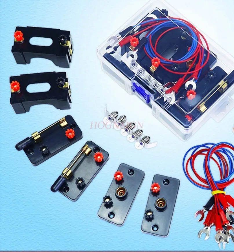 1set Demonstration Set Teaching Instrument Simple Circuit Junior High School Physics and Electrical Experiment