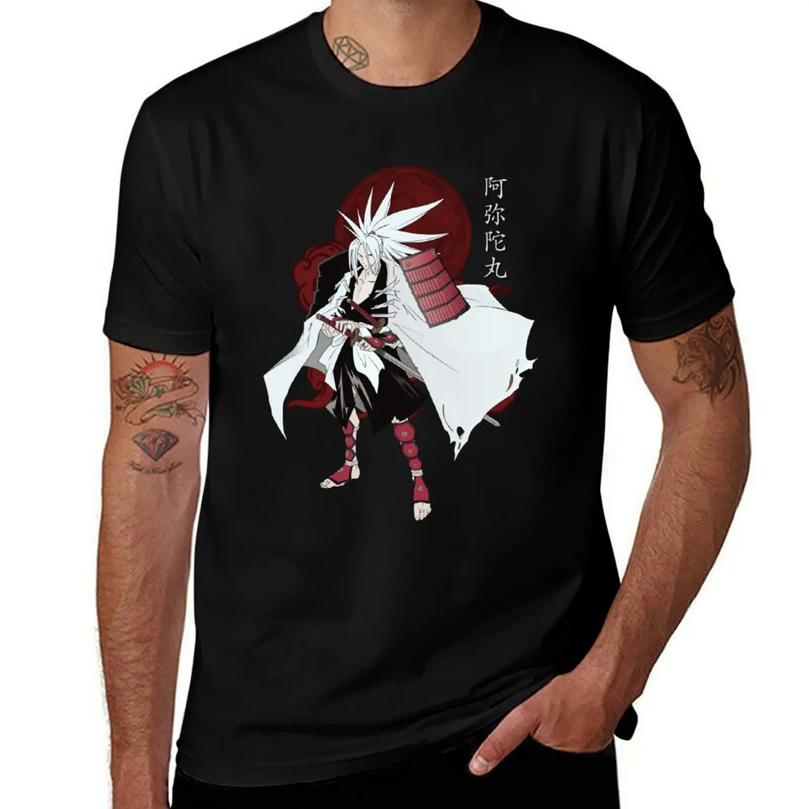 

t t cotton man tshirt T-Shirt Amidamaru shirt shirt man for Focus anime