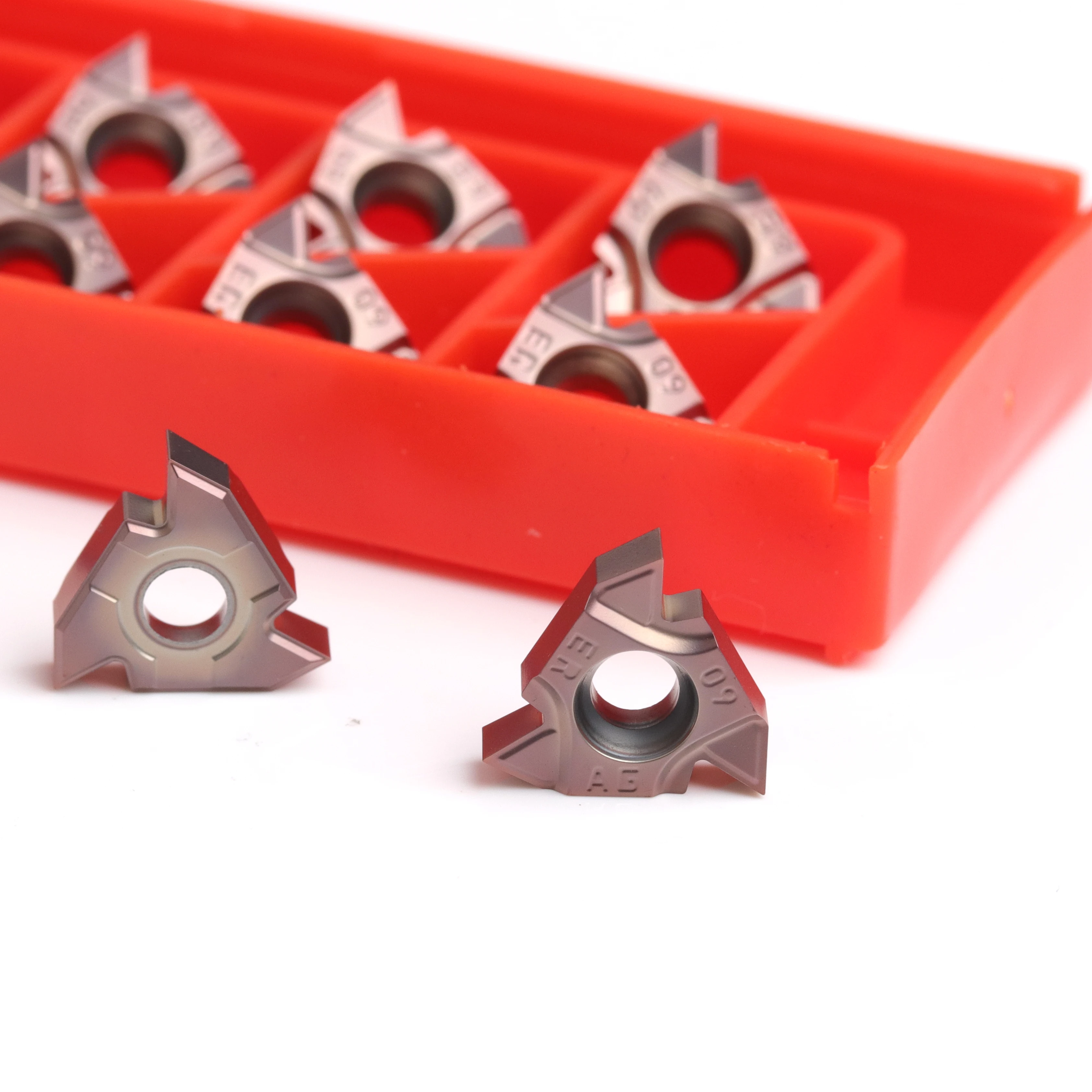 Pack of 10 16ERM 16IRM 11W 14W AG55 AG60 BMA Carmex Thread Turning Tool Carbide Insert CNC Lathe Turning Tool