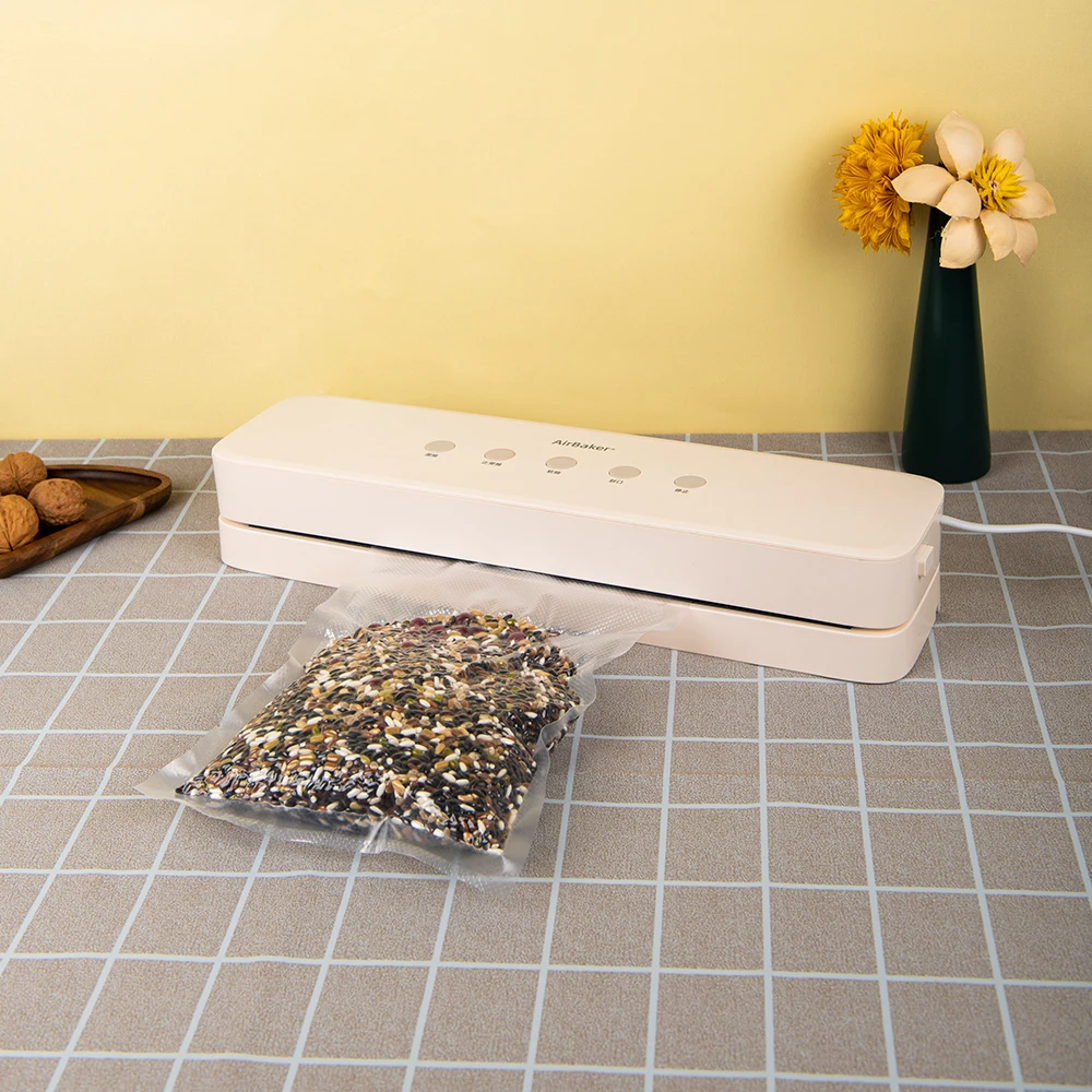 

New Vacuum Food Sealers Automatic Touch Screen Powerful Pump Household Electric Food Preserver Food Vacuum Sealer