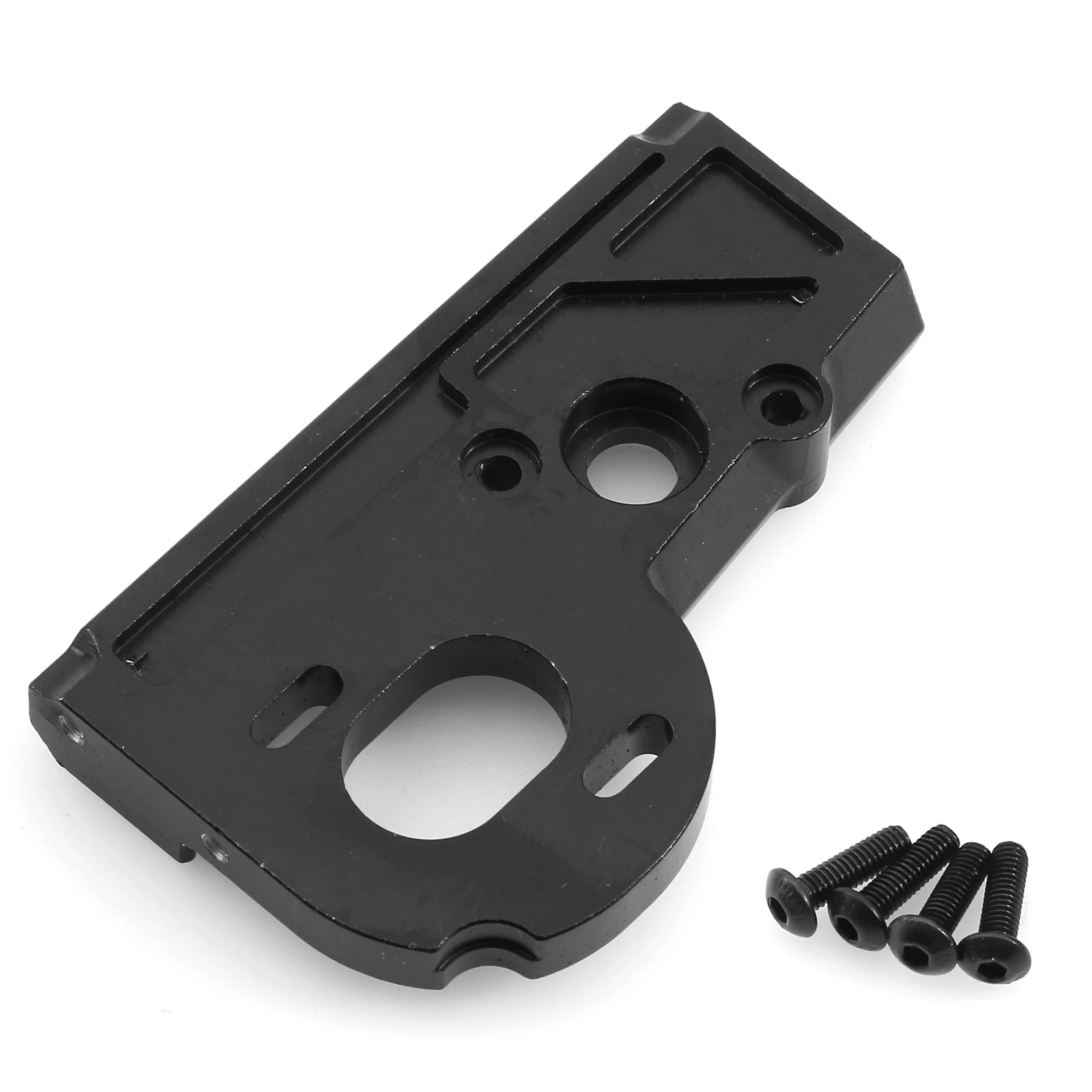 Montagem do motor de liga de alumínio para carro RC, peças pretas, Axial SCX10 Pro AXI03028, 1/10 RC acessórios do carro, 1pc