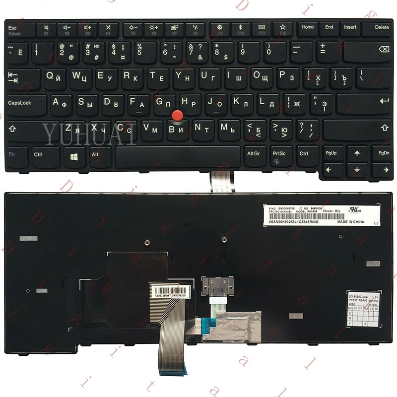 LL NEW For LENOVO Thinkpad T440 T440P T440E T440S T431S E431 Keyboard Russian