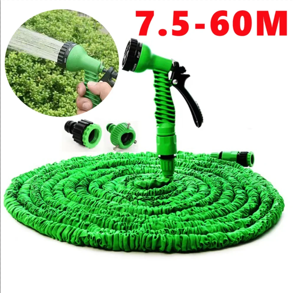 

7-37m Expandable Magic Hose Lightweight Design Durable Materials Water Spraying Functions Gun Home Garden Watering Tools