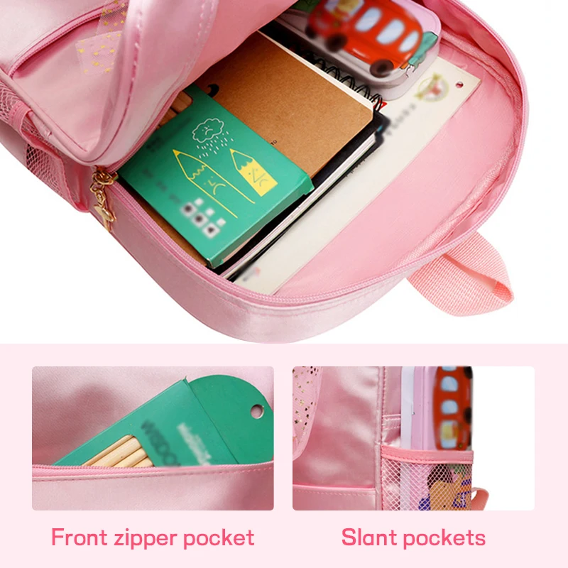 Embroidery Customization / Standard Double-Compartment Dance Backpack, Casual Backpack, Two Styles and Multiple Colors Available, Adjustable Shoulder Straps, Suitable for Commuting, Training, Ballet, Parties, Creative Gifts, Birthdays, Anniversaries, Back-To-School Season, Graduation Season - view 6