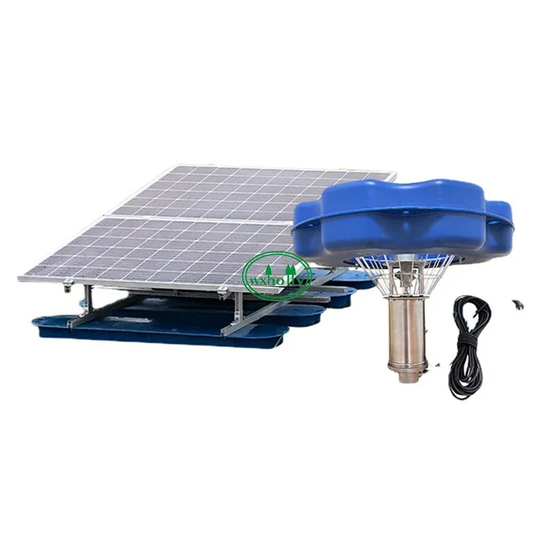 Solar Powered Pond Aerator Fountain Panels Floating Pond Aerator Solar for Farm Solar Oxygen Aerator