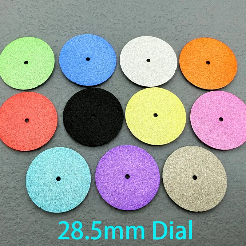 Blank NH35 Dial Watch Dial 28.5mm Dial Fits NH35 NH36 7S26 Automatic Movement for SKX SRPD Turtle Abalone Tuna Canne Watch Parts