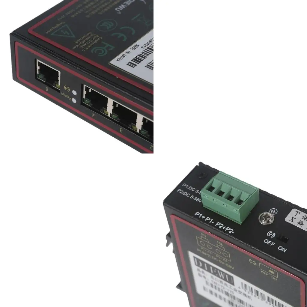 ギガビットイーサネットスイッチホームネットワークハブ10-100-1000m-rj45オフィススプリッタ5ポート
