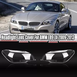 Right/Left Car Front Headlight Lens Cover Lampcover Cover Lampshade Shell For BMW Z4 E89 E85 2009 2010 2011 2012 2013