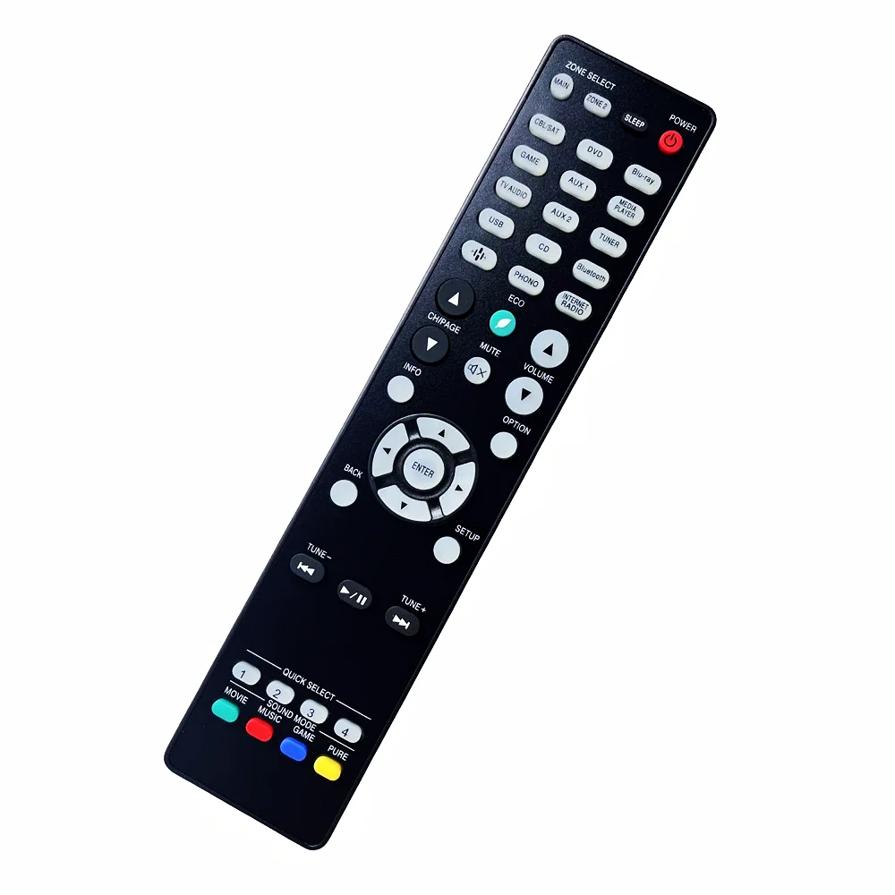 New Remote Control for Denon AVR-X3300W, AVR-X3400H, AVR-X3500H, AVR-X360 AVR-S640H, AVR-S650H, AVR-S730H, AVR-S740H AV Receiver