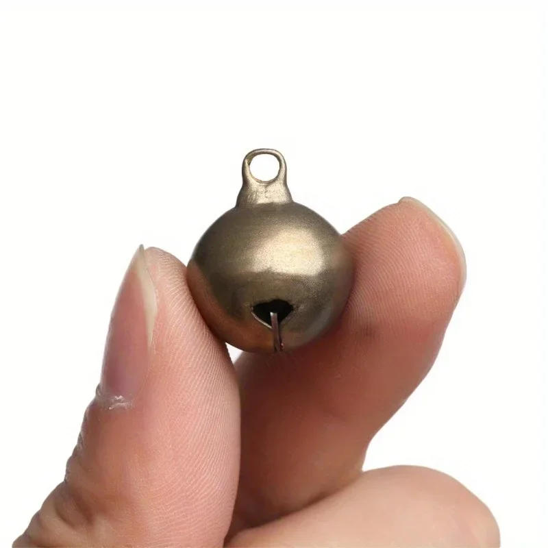 6 مللي متر/8 مللي متر/12 مللي متر 100 قطعة اليدوية خمر أجراس النحاس الصغيرة أجراس النحاس القلائد أساور اكسسوارات الحرف الزخرفية #5