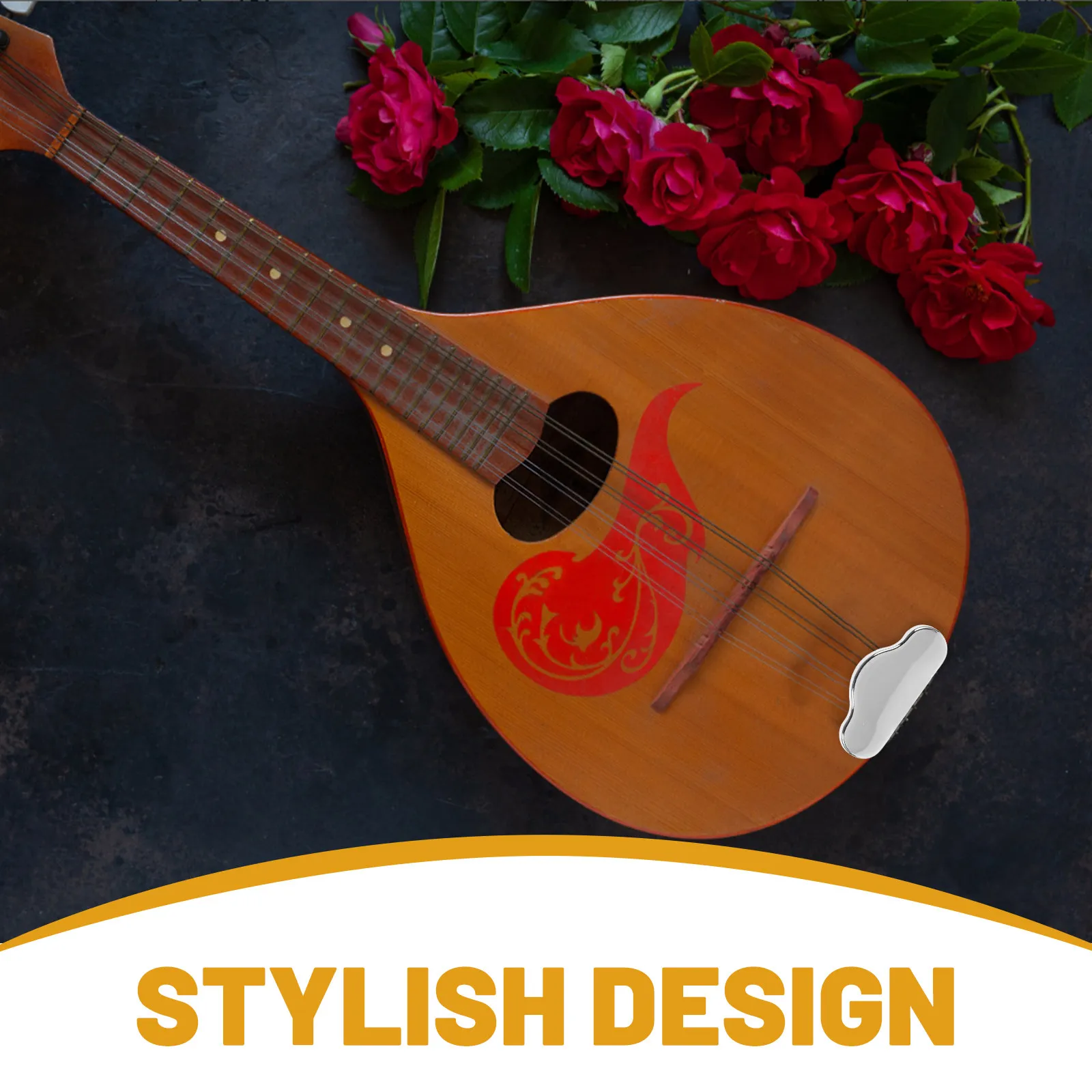 

Высококачественный струнный тейлпайс для мандолины из цинкового сплава, подходит для большинства мандолин, обеспечивает точную настройку, плавное звучание, аксессуары для музыкальных инструментов