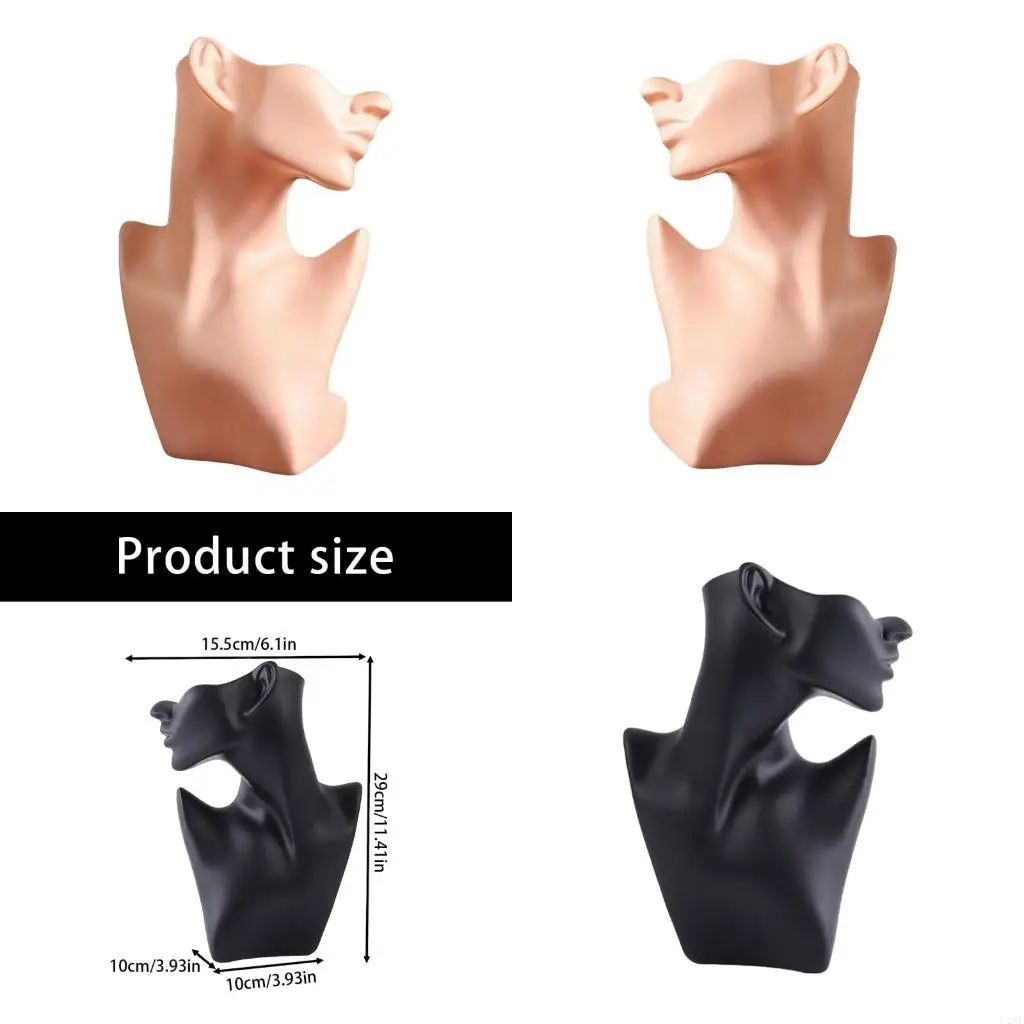 

Artful Mannequin Jewelry Showcase for Displaying Necklaces Earrings Rings