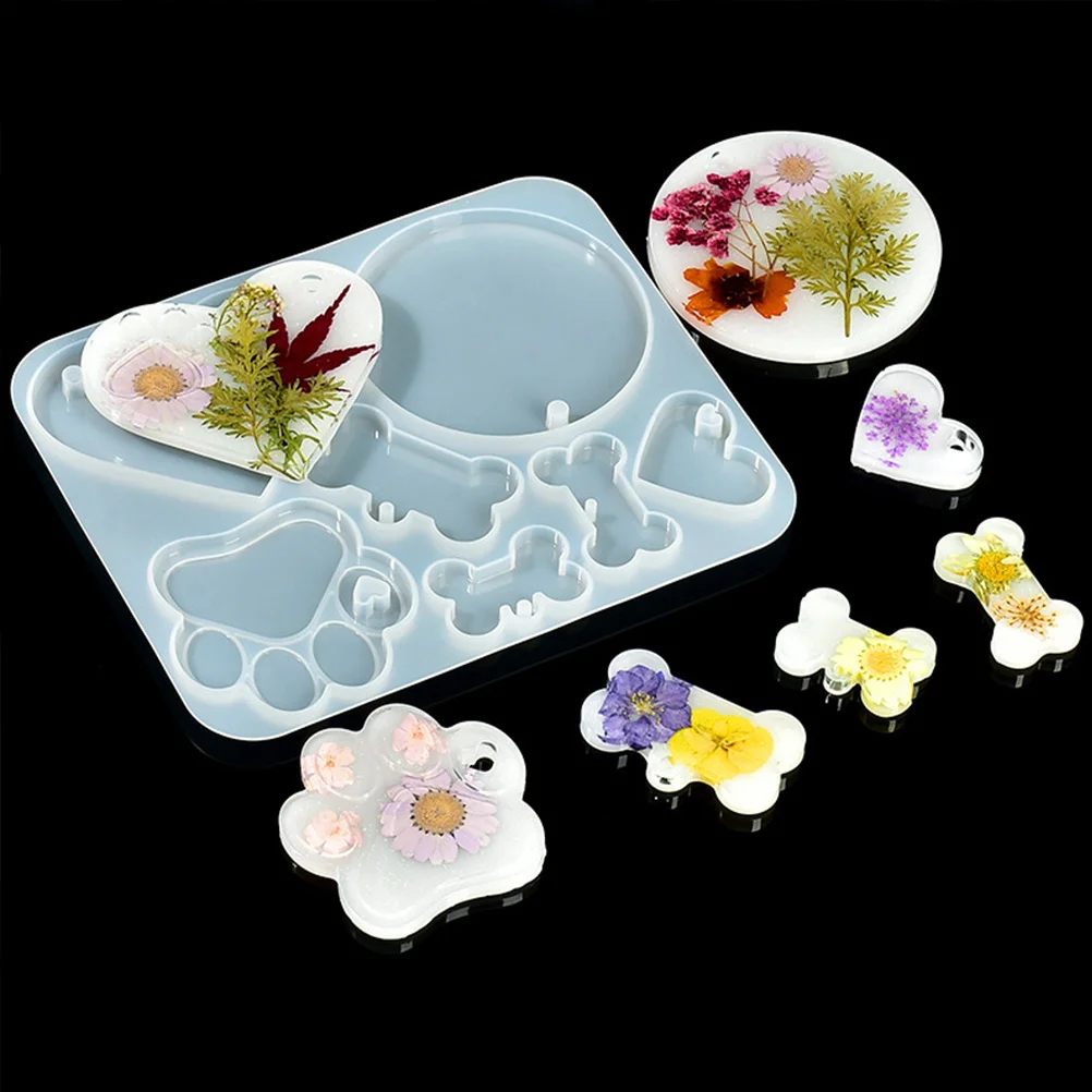 

Dog Bone Silicone Mold For Crafts Reusable Non Stick Flexible Diy Epoxy Epoxy Silicone Casting Mold Casting Charm Pendant Making