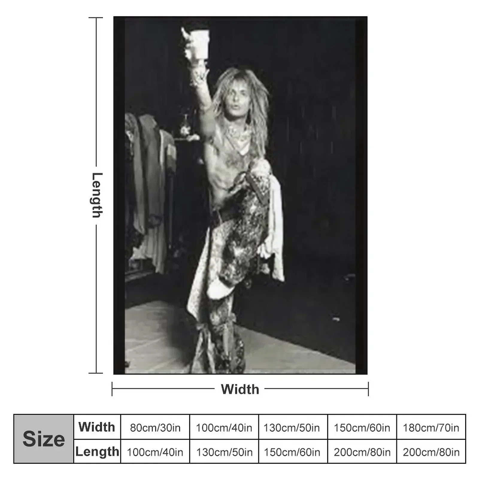 David Lee Roth - Poster Throw Blanket Decorative Beds Tourist Luxury St for babies Blankets